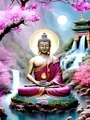 Peinture diamant Bouddha 30 à 70 cm – Couleur ZXX350-13