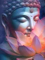 Peinture diamant Bouddha 30 à 70 cm – Couleur ZXX350-15