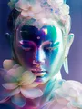 Peinture diamant Bouddha 30 à 70 cm – Couleur ZXX350-17