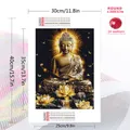 Peinture diamant Bouddha lotus 20 à 70 cm – 2