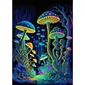 Peinture diamant champignon 20 à 70 cm – Couleur Bleu (08)