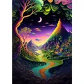 Peinture diamant champignon 20 à 70 cm – Couleur Transparent (15)