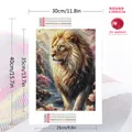 Peinture diamant chat animal 20x30 à 50x70 cm – 2