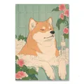 Peinture diamant chat baignoire 20x30 à 40x50 cm – Couleur Bleu (RT-3044)