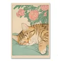 Peinture diamant chat baignoire 20x30 à 40x50 cm – Couleur Bourgogne (RT-3040)