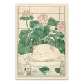 Peinture diamant chat baignoire 20x30 à 40x50 cm – Couleur Brun (RT-3053)