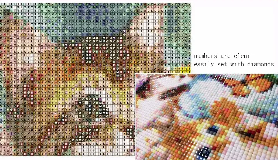 Peinture diamant chat et animaux 30 à 50 cm carré ou rond
