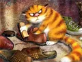 Peinture diamant chat et animaux 30 à 50 cm carré ou rond – Couleur DZDP31569
