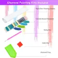 Peinture diamant chat géométrique 20 à 70 cm – 5