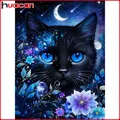 Peinture diamant chat lune 20x30 à 50x70 cm – 1