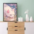 Peinture diamant chat mignon 20x30 à 40x50 cm – 2