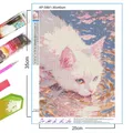 Peinture diamant chat mignon 20x30 à 40x50 cm – 4