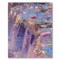 Peinture diamant chat mignon 20x30 à 40x50 cm – Couleur Jaune (XP-5892)