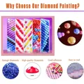 Peinture diamant chat porte bonheur 20x30 à 40x50 cm – 4