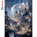 Peinture diamant château lune 20x30 à 50x70 cm – 1