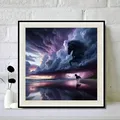 Peinture diamant cheval et nuage 20 à 60 cm – 4