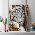 Peinture diamant chien animal 20x30 à 50x70 cm – 3