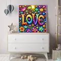 Peinture diamant chien dessin animé 20 à 50 cm – 3