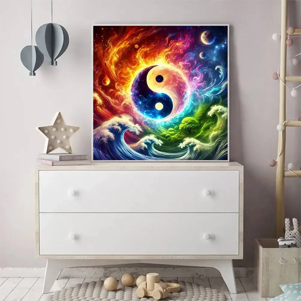 Peinture diamant chien dessin animé 20 à 50 cm