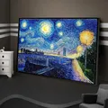 Peinture diamant ciel étoilé 30 cm ronde – 2
