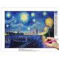 Peinture diamant ciel étoilé 30 cm ronde – 5