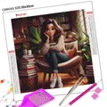 Peinture diamant ciel marin 20 à 40 cm – 2