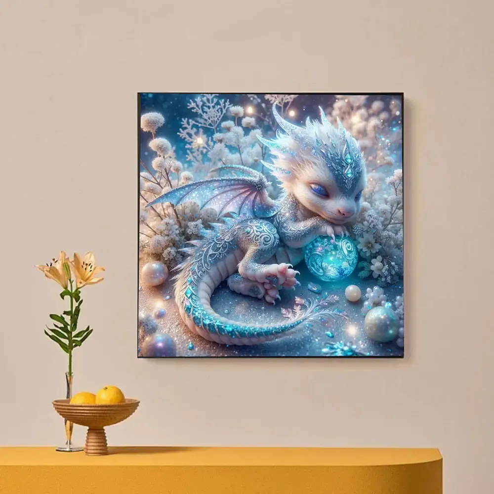 Peinture diamant ciel marin 20 à 40 cm