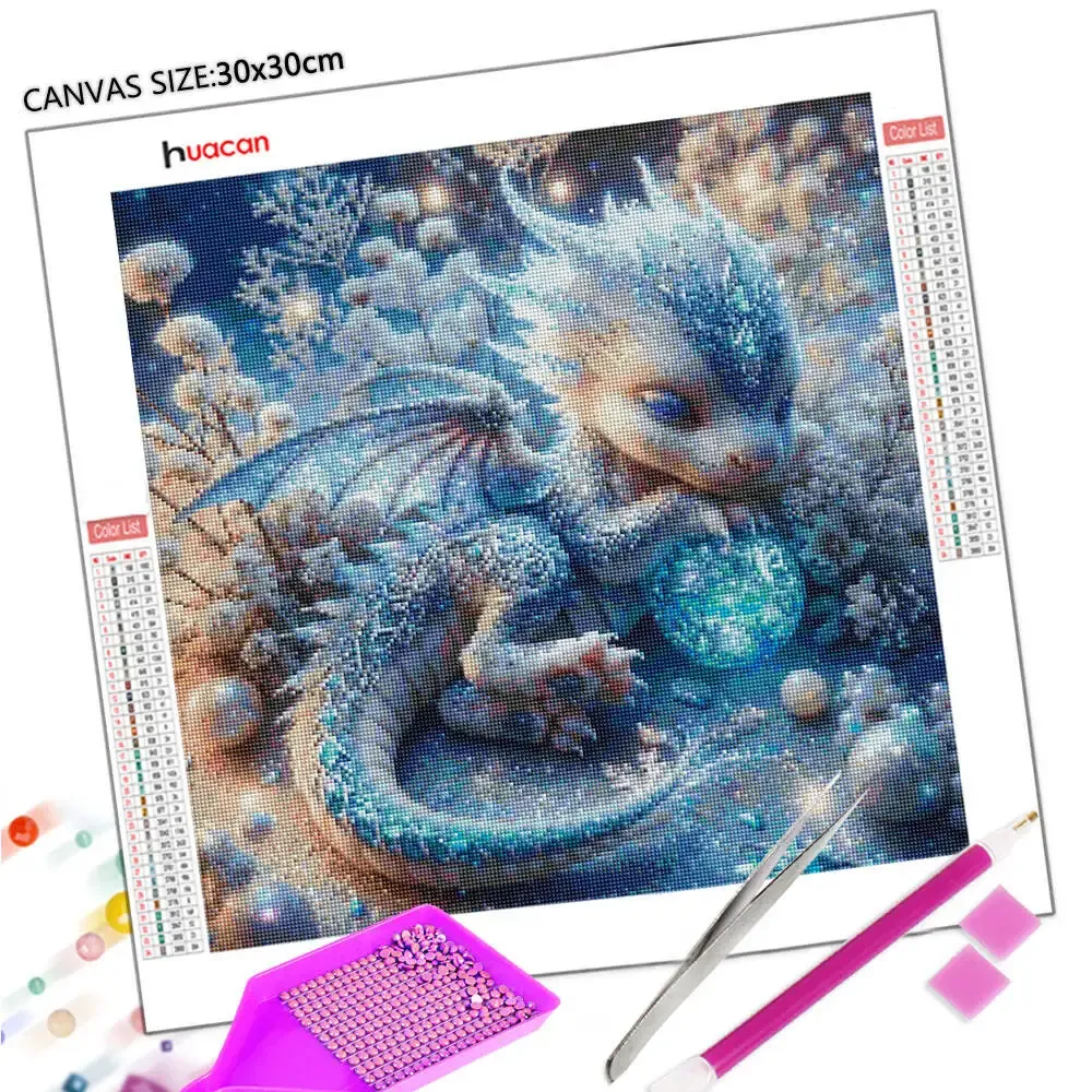Peinture diamant ciel marin 20 à 40 cm