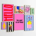 Peinture diamant citation positive art mural décoratif – 1