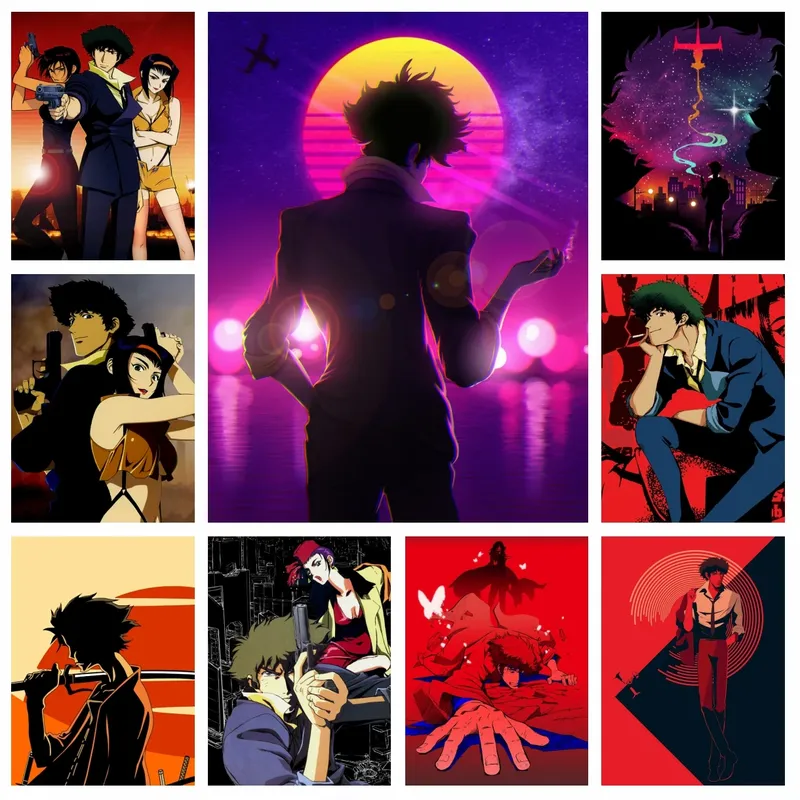 Peinture diamant Cowboy Bebop 20x25 à 30x40 cm