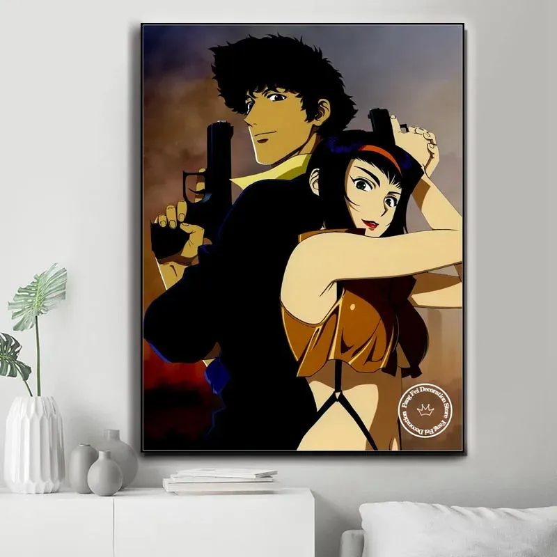 Peinture diamant Cowboy Bebop 20x25 à 30x40 cm