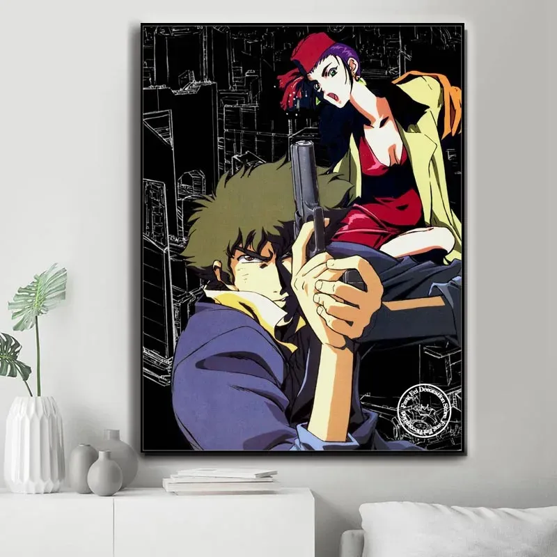 Peinture diamant Cowboy Bebop 20x25 à 30x40 cm