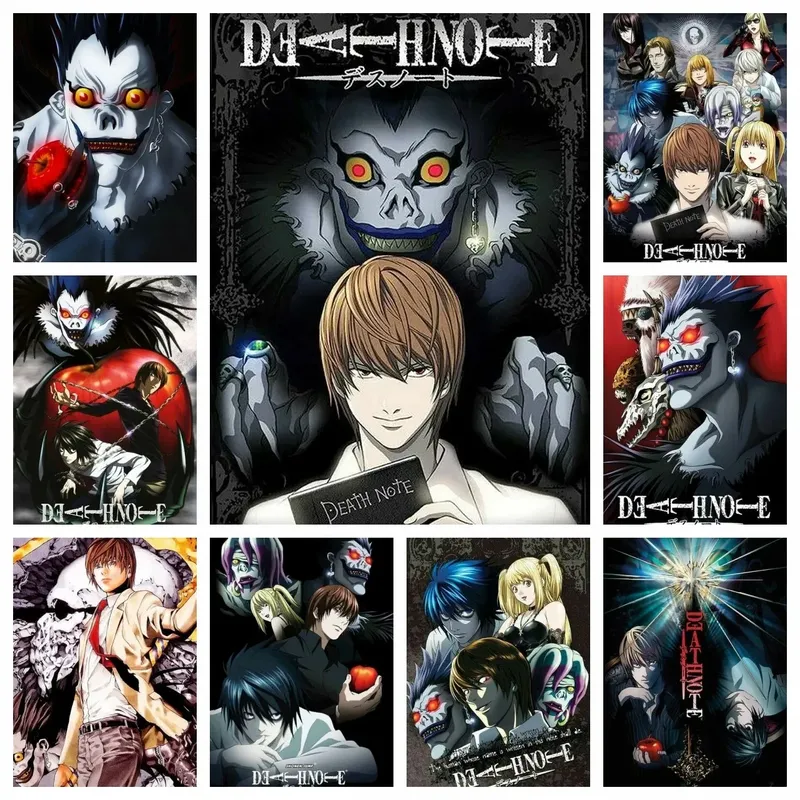 Peinture diamant Death Note 30x20 à 70x50 cm