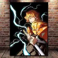 Peinture diamant Demon Slayer Nezuko Tanjiro 20x30 à 50x70 cm – Couleur Bourgogne (4)