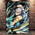 Peinture diamant Demon Slayer Nezuko Tanjiro 20x30 à 50x70 cm – Couleur Jaune (2)