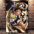 Peinture diamant Demon Slayer Nezuko Tanjiro 20x30 à 50x70 cm – Couleur jaune clair (12)