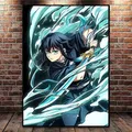 Peinture diamant Demon Slayer Nezuko Tanjiro 20x30 à 50x70 cm – Couleur noir (10)