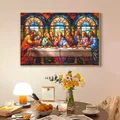 Peinture diamant dernier dîner 30x40 à 50x70 cm – 2