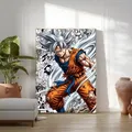 Peinture diamant Dragon Ball Anime 20 à 70 cm – Couleur Bleu (8)