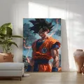 Peinture diamant Dragon Ball Anime 20 à 70 cm – Couleur Jaune (2)