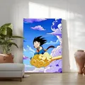 Peinture diamant Dragon Ball Anime 20 à 70 cm – Couleur vert (7)