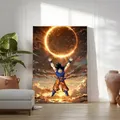 Peinture diamant Dragon Ball Anime 20 à 70 cm – Couleur Violet (5)