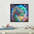 Peinture diamant dragon coloré 30x30cm – 2