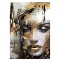 Peinture diamant femme africaine 30 à 60 cm – Couleur PDL4157