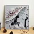 Peinture diamant femme élégante 30x30 cm – 4