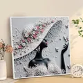 Peinture diamant femme élégante 30x30 cm – 6