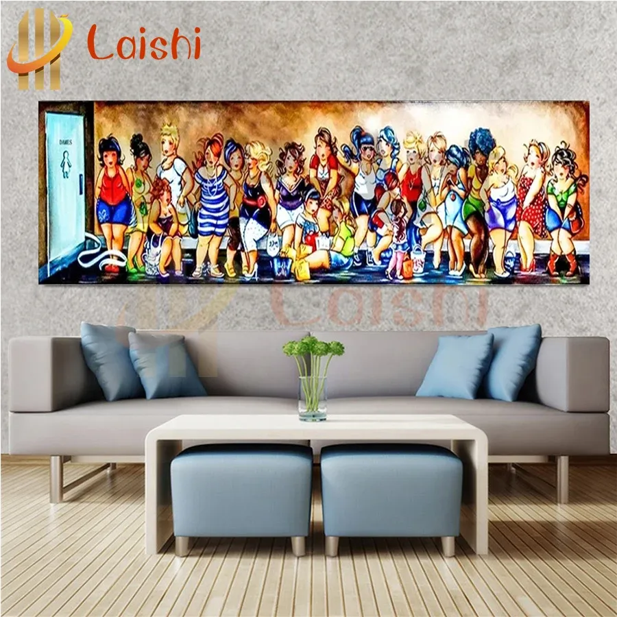 Peinture diamant femmes 20 à 130 cm carré
