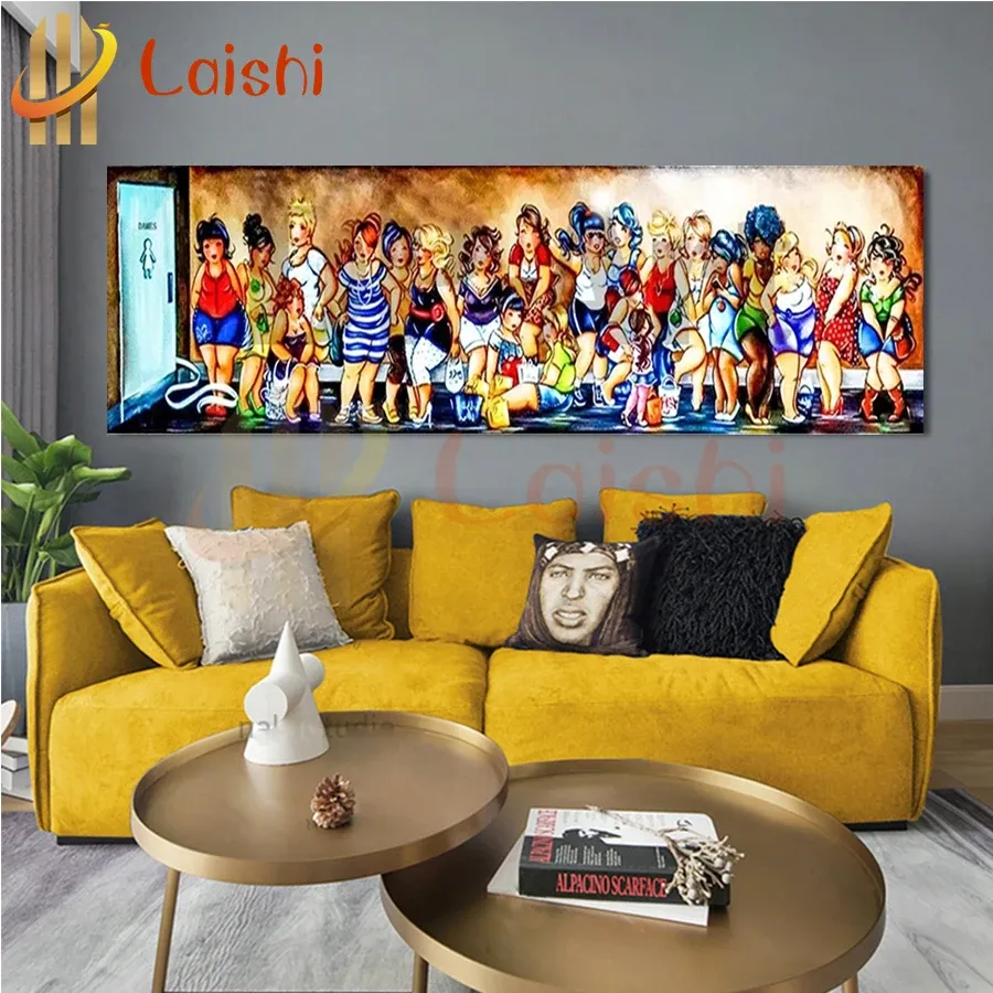 Peinture diamant femmes 20 à 130 cm carré