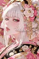 Peinture diamant fille anime kimono 20x30 à 50x70 cm – Couleur A19