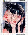 Peinture diamant fille horreur anime 20 à 70 cm – 1
